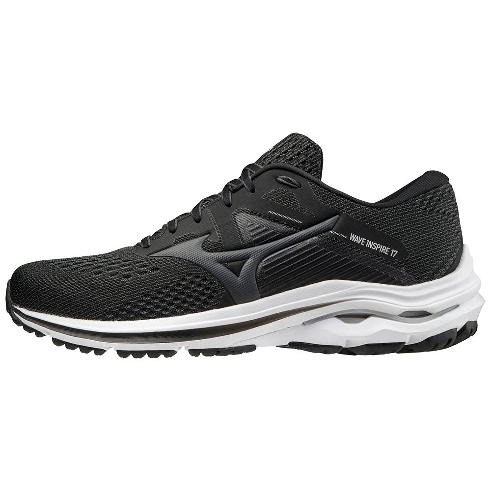 Sapatilhas Running Mizuno Wave Inspire 17 - Homem - Cinzentas Escuro - NDXBL0823